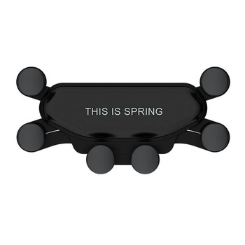 CAR HOLDER GRAVITY SPRING BLACK