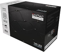 Entac Χριστουγεννιάτικα IP44 Net 160 LED 2μ x 1,5μ Ψυχρό