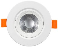 Avide LED Χωνευτό Σπότ 38° Στρογγυλό 7W Θερμό 3000K