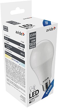 Avide LED Κοινή 18W E27  Ψυχρό 6400K Value