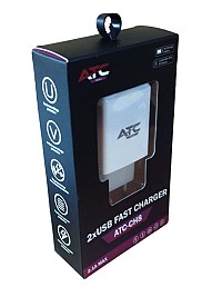 ATC-CH8 2xUSB FAST CHARGER