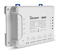 SONOFF Smart Διακόπτης 4CH PRO R3, 4 θέσεων, 40A, RF control, λευκός 4CHPROR3