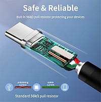 CABLETIME καλώδιο USB-C σε USB CMAMN, 15W, 5Gbps, 0.25m, μαύρο 5210131038192