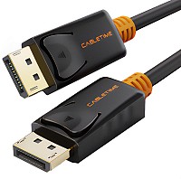 CABLETIME καλώδιο DisplayPort CT-01G, 4K/60Hz, 1.8m, μαύρο 5210131038871