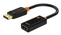 CABLETIME αντάπτορας DisplayPort σε HDMI CT-01G4K, 4K, μαύρος 5210131038987