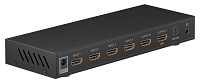 GOOBAY HDMI matrix switch 58478, τηλεχειριστήριο, 4 σε 2, 4K/30Hz, μαύρο 58478