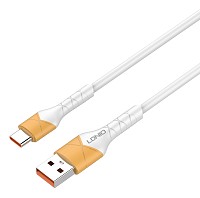 LDNIO καλώδιο USB-C σε USB LS802, 30W, 2m, λευκό 6933138600566