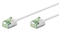 GOOBAY καλώδιο δικτύου 74361, CAT 8.1 U/FTP, slim, copper, 40Gbps, 2m, λευκό 74361