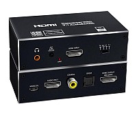 HDMI audio extractor CAB-H151, 7.1 Audio, 4K/60Hz, eARC, μαύρο CAB-H151