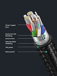 CABLETIME καλώδιο USB-C σε USB CT-AMCMG1, 15W, 5Gbps, 1m, μαύρο CT-AMCMG1-AG1