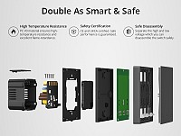 SONOFF smart διακόπτης M5-1C-86, μονός, WiFi, γκρι M5-1C-86