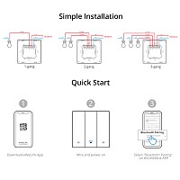 SONOFF smart διακόπτης M5-1C-86, μονός, WiFi, γκρι M5-1C-86