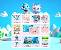 TECLAST tablet P30T Kids, 10.1, 4/64GB, Android 14, 6000mAh, ροζ P30TKIDS-PK