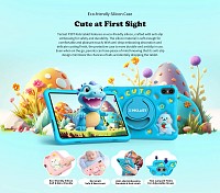 TECLAST tablet P30T Kids, 10.1, 4/64GB, Android 14, 6000mAh, ροζ P30TKIDS-PK