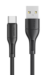 USAMS καλώδιο USB-C σε USB US-SJ501, 10W, 1m, μαύρο SJ501USB01