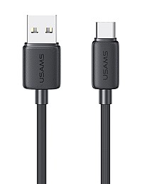 USAMS καλώδιο USB-C σε USB US-SJ688, 15W, 480Mbps, 1m, μαύρο SJ688USB01