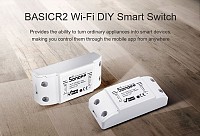 SONOFF Smart Διακόπτης BASICR2, Wifi, 10A, λευκός SNF-BASICR2