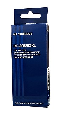 Συμβατό InkJet για Canon, 580XXL, 26.4ml, μαύρο NC-00580XXLBK