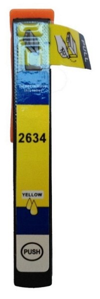 Συμβατό Inkjet μελάνι για Epson, T2634, κίτρινο RE-T2634XLY