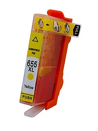 Συμβατό Inkjet για HP, 655, 14.6ml, κίτρινο RP-H-0655Y