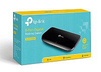 TP-LINK Desktop Switch TL-SG1008D, 8-port 10/100/1000Mbps, Ver. 12.0 TL-SG1008D