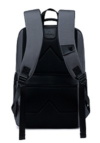 ARCTIC HUNTER τσάντα πλάτης B00670 με θήκη laptop 15.6, 15L, γκρι B00670-GY