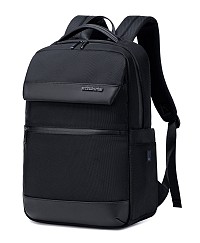 ARCTIC HUNTER τσάντα πλάτης B00671 με θήκη laptop 15.6, 16L, μαύρη B00671-BK