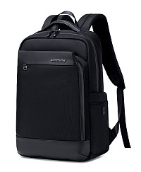 ARCTIC HUNTER τσάντα πλάτης B00672 με θήκη laptop 15.6, 15L, μαύρη B00672-BK