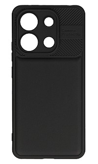 POWERTECH θήκη Camera Protected MOB-1975 για Xiaomi Redmi Note 13 4G, μαύρη MOB-1975