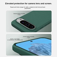 NILLKIN θήκη Super Frosted Shield Pro Magnetic για Google Pixel 9 Pro XL, μαύρη 6902048279322