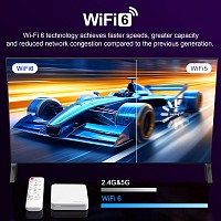 H96 MAX TV Box H313, 4K, 2/16GB, WiFi 6, Bluetooth, Android 14 H96MAX-H313