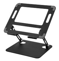 POWERTECH επιτραπέζια βάση για laptop/tablet PT-1354 έως 18.3, foldable, μαύρη PT-1354