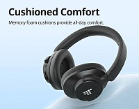 TRONSMART headphones Sounfii Q20, ασύρματα & ενσύρματα, ANC, Φ40mm, 500mAh, μαύρα 1165968