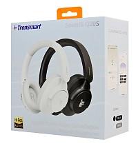 TRONSMART headphones Sounfii Q20S, ασύρματα & ενσύρματα, Hybrid ANC, Φ40mm, 500mAh, μαύρα 1165969