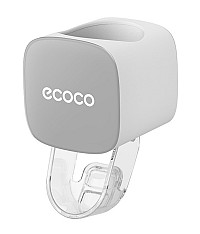 ECOCO διανεμητής οδοντόκρεμας E24024, 5.5x5.5x9.1cm, γκρι E24024