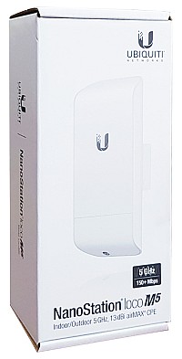 UBIQUITI LocoM5 NanoStation 5GHz 13dBi airMAX MIMO Outdoor AP-CPE LOCOM5