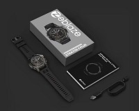 ZEBLAZE smartwatch Stratos 2 Plus, heart rate, 1.43 AMOLED, GPS, μαύρο STRATOS2PLUS-BK