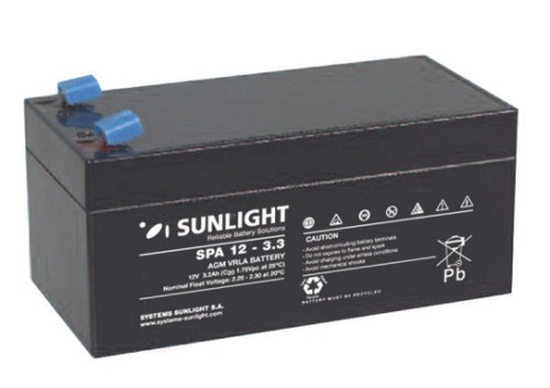 Sunlight Μολύβδου 12V 3.3A Alarm