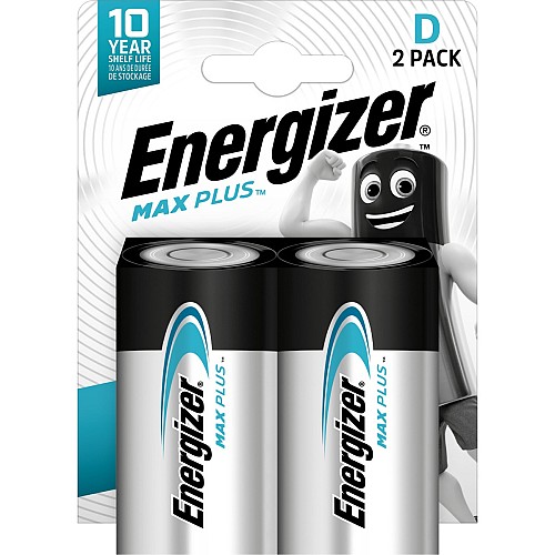 Energizer Max Plus D (2PCS)