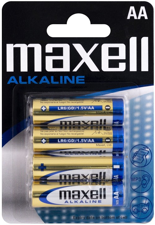 MAXELL Αλκαλική LR6 AA 4τμχ