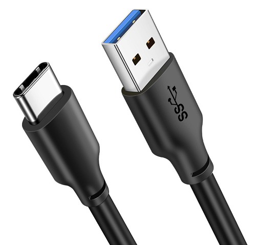 CABLETIME καλώδιο USB-C σε USB CMAMN, 15W, 5Gbps, 0.25m, μαύρο 5210131038192