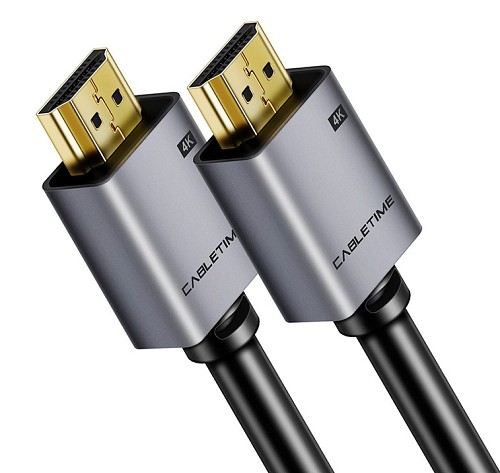 CABLETIME καλώδιο HDMI 2.0 CT-PHE2G, 4K/60Hz, 5m, μαύρο 5210131039120