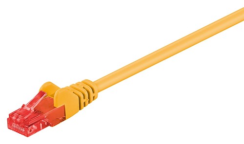 GΟOBAY καλώδιο δικτύου 68408, CAT 6 U/UTP, CCA, PVC, 3m, κίτρινο 68408