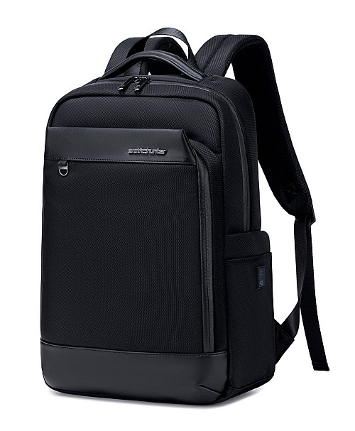 ARCTIC HUNTER τσάντα πλάτης B00672 με θήκη laptop 15.6", 15L, μαύρη B00672-BK