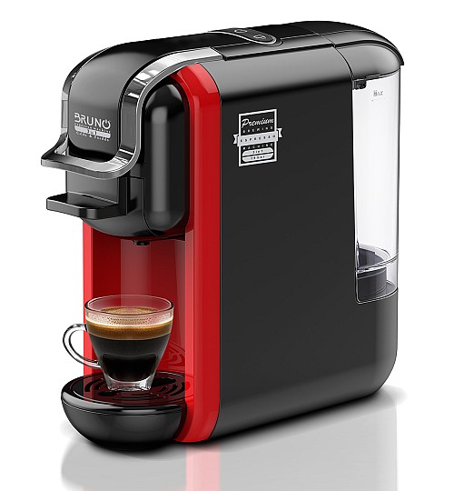 BRUNO Καφετιέρα espresso 3 σε 1 Hot & Cold BRN-0214, 1450W, 19 bar, μαύρη BRN-0214