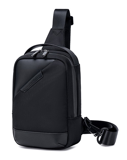 ARCTIC HUNTER τσάντα Crossbody XB00693, 2.7L, μαύρη XB00693-BK