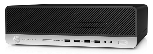 HP PC EliteDesk 800 G4 SFF, Refurbished Grade A Repainted, i5-8500, 16/256GB SSD, FreeDOS PC-2555-SQR