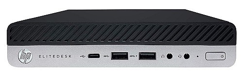 HP PC EliteDesk 800 G3 Micro, Refurbished Grade A Repainted, i5-6500T, 8/256GB SSD, 35 Watt, FreeDOS PCM-2597-SQR