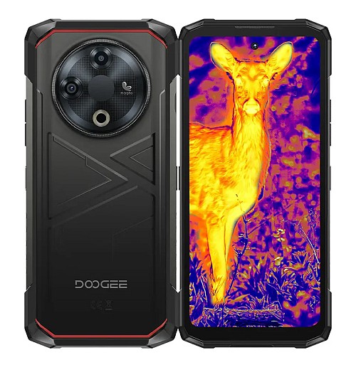 DOOGEE smartphone Fire 6, 6.56", 6/256GB, 10400mAh, IP68/IP69K, μαύρο FIRE6-BK