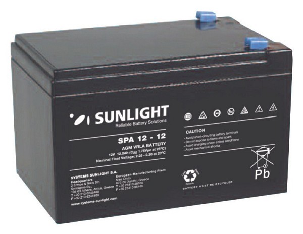 Sunlight Μολύβδου 12V.12A Alarm